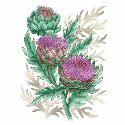 Набор для вышивания крестом «Искусница» 598 Артишок (набор для вышивания крестом) (арт. Набор для вышивания крестом «Искусница» 598 Артишок (набор для вышивания крестом))