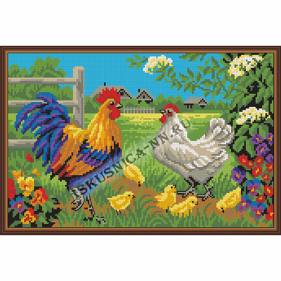 Набор для вышивания крестом «Искусница» 601 Счастливое семейство 23*34 (арт. Набор для вышивания крестом «Искусница» 601 Счастливое семейство 23*34)