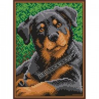 Искусница Набор для вышивания крестом «Искусница» 622 Ротвейлер Набор для вышивания крестом «Искусница» 622 Ротвейлер 