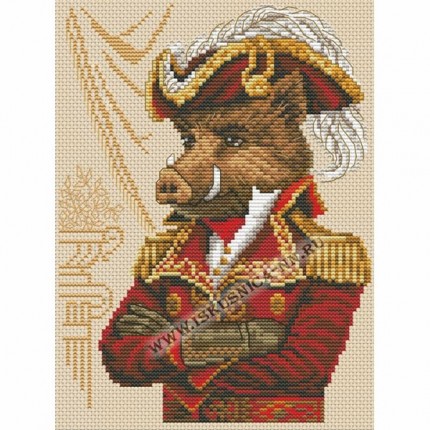 Набор для вышивания крестом «Искусница» 656 Генерал (арт. Набор для вышивания крестом «Искусница» 656 Генерал)