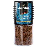 JARDIN 0627-14 Кофе растворимый JARDIN (Жардин) "Colombia Medellin", сублимированный, 95 г, стеклянная банка, 0627-14 