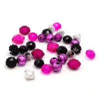 Jesse James  Набор декоративных бусин Design Elements 5908 Чёрный Красавчик 