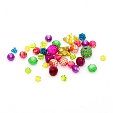 Набор декоративных бусин Design Elements 5904 Гавайская марихуана