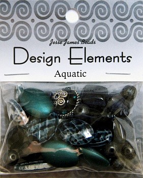 Набор декоративных бусин Design Elements 5910 Амфибия