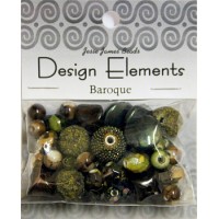 Jesse James  Набор декоративных бусин Design Elements 5905 Барокко 