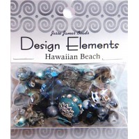 Jesse James  Набор декоративных бусин Design Elements 5919 Гавайский пляж 