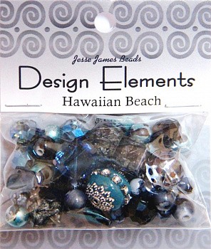 Набор декоративных бусин Design Elements 5919 Гавайский пляж