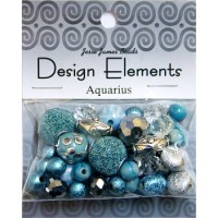 Jesse James  Набор декоративных бусин Design Elements 5895 Водолей 