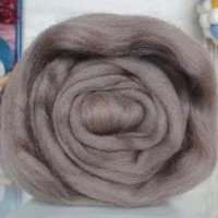 Шерсть полутонкая 50 г, Камтекс Цвет 101 капучино