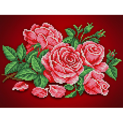 Схема для вышивания КБЦ 4032 Аромат розы