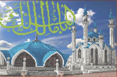 Набор для вышивания КТКН 116 Мечеть Кул Шариф