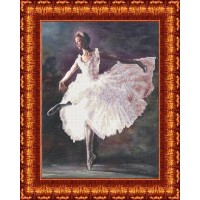 Каролинка Рисунок-схема на ткани «Каролинка» КБЛ 3036 Балерина Рисунок-схема на ткани «Каролинка» КБЛ 3036 Балерина 