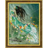 Каролинка Рисунок-схема на ткани «Каролинка» КБЛ 4005 Русалка Рисунок-схема на ткани «Каролинка» КБЛ 4005 Русалка 