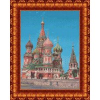 Каролинка Рисунок-схема на ткани «Каролинка» КБП - 3043 Собор Василия Блаженного Рисунок-схема на ткани «Каролинка» КБП - 3043 Собор Василия Блаженного 