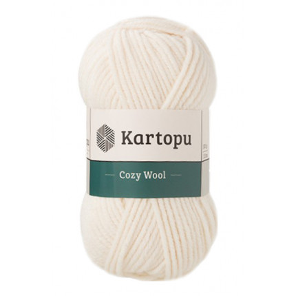 Пряжа для вязания Kartopu Cozy Wool (Картопу Кози Вул)