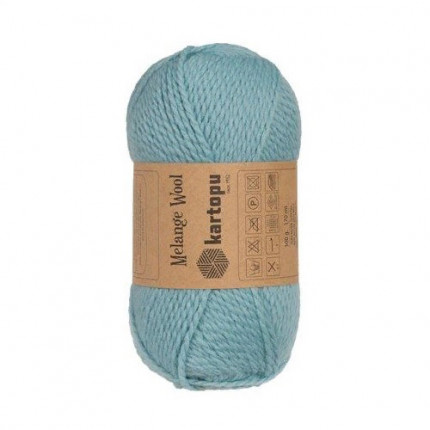Пряжа для вязания Kartopu Melange Wool (Картопу Меланж Вул)