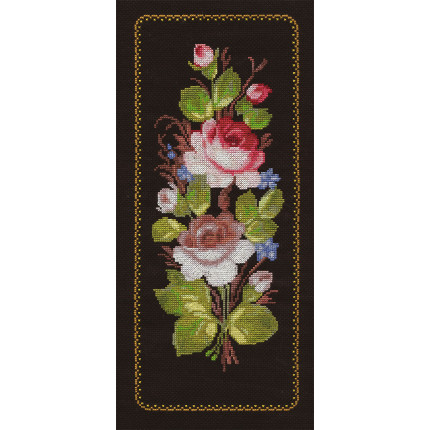 "Klart" набор для вышивания 8-050 "Жостовские розы" (арт. 8-050)