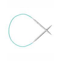 Knit Pro Mindful 1 Спицы круговые стальные Mindful, 60 см, 12.00 мм 36089 