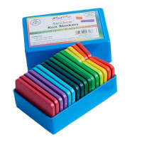 KnitPro 10878 Блокировщик петель KnitPro, 20 шт (8 шт с 4 иглами, 12 шт с 8 иглами), цвета радуги, 10878 