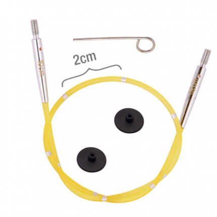 Набор Smart Stix: желтый тросик 20 см (40 см), заглушки 2 шт, кабельный ключик (арт. 42171)