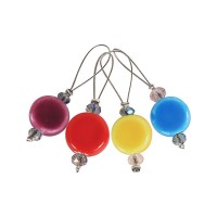 KnitPro 11252 Маркер для вязания Gems/ Самоцветы/ пластик, 12 шт в упаковке, 11252 
