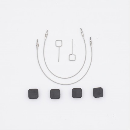 Набор Petite: 2 тросика 13 см, 4 заглушки и 2 кабельных ключика Knitpro, 10542 (арт. Набор Petite: 2 тросика 13 см, 4 заглушки и 2 кабельных ключика Knitpro, 10542)