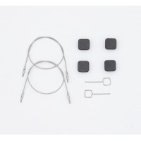 Knit Pro Mindful Набор Petite: 2 тросика 30 см, 4 заглушки и 2 кабельных ключика Knitpro, 10545 Набор Petite: 2 тросика 30 см, 4 заглушки и 2 кабельных ключика Knitpro, 10545 