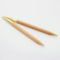 KnitPro Спицы съемные деревянные Basix KnitPro, для тросика 35-126 см, 12,00 мм 35645 Спицы съемные деревянные KnitPro Basix , для тросика 35-126 см, 12,00 мм 35645 