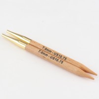 KnitPro Спицы съемные деревянные Basix KnitPro, для тросика 35-126 см, 7,00 мм 35641 Спицы съемные деревянные KnitPro Basix , для тросика 35-126 см, 7,00 мм 35641 