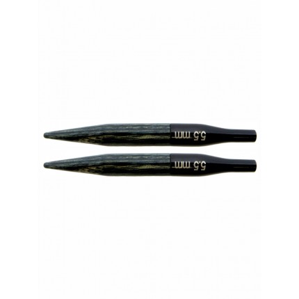 Спицы ультракороткие деревянные съемные Indigo KnitPro 5 см, 5.50 мм 20686 (арт. Спицы ультракороткие деревянные съемные Indigo KnitPro 5 см, 5.50 мм 20686)