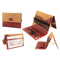 KnitPro Ginger 31282 Набор деревянных съемных укороченных спиц Deluxe Ginger KnitPro 31282 