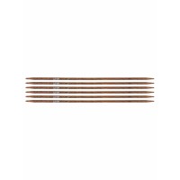 KnitPro Ginger Спицы деревянные носочные Ginger KnitPro, 15 см, 2.50 мм 31003 Спицы деревянные носочные Ginger KnitPro, 15 см, 2.50 мм 31003 