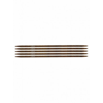 Спицы деревянные носочные Ginger KnitPro, 15 см, 3.50 мм 31007 (арт. Спицы деревянные носочные Ginger KnitPro, 15 см, 3.50 мм 31007)