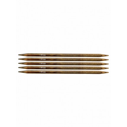 Спицы деревянные носочные Ginger KnitPro, 15 см, 5.50 мм 31012 (арт. 31012)