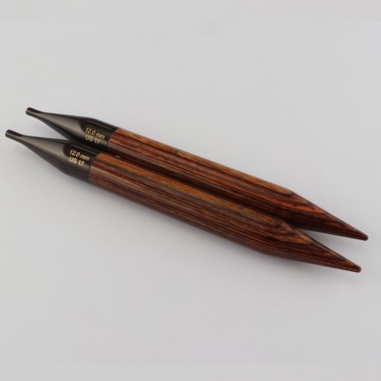 Спицы деревянные съемные Ginger KnitPro для длины тросика 35-126 см, 12.00 мм 31215 (арт. Спицы деревянные съемные Ginger KnitPro для длины тросика 35-126 см, 12.00 мм 31215)