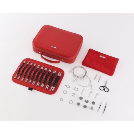 Подарочный набор съемных спиц Karbonz Elan KnitPro 41650 (арт. Подарочный набор съемных спиц Karbonz Elan KnitPro 41650)