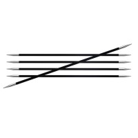 KnitPro Karbonz Спицы носочные Karbonz KnitPro, 15 см, 4.00 мм 41113 Спицы носочные Karbonz KnitPro, 15 см, 4.00 мм 41113 
