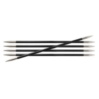 KnitPro Karbonz Спицы носочные Karbonz KnitPro, 20 см, 5.50 мм 41135 Спицы носочные Karbonz KnitPro, 20 см, 5.50 мм 41135 