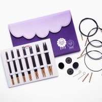 KnitPro Jadore Набор деревянных съемных кубических спиц Jadore Cubics, KnitPro 19301 Набор деревянных съемных кубических спиц Jadore Cubics, KnitPro 19301 