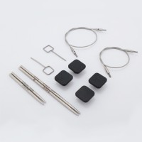 Knit Pro Mindful Набор стальных съемных спиц Petite Combo Mindful 2,00 мм KnitPro 36287 Набор стальных съемных спиц Petite Combo Mindful 2,00 мм KnitPro 36287 