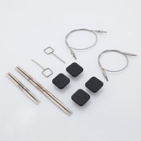 Knit Pro Mindful Набор стальных съемных спиц Petite Combo Mindful 2,25 мм KnitPro 36288 Набор стальных съемных спиц Petite Combo Mindful 2,25 мм KnitPro 36288 