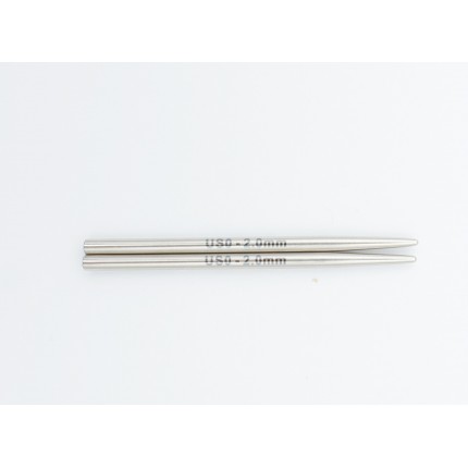 Спицы съемные 5 см Petite Mindful, 2.00 мм 36271 (арт. Спицы съемные 5 см Petite Mindful, 2.00 мм 36271)