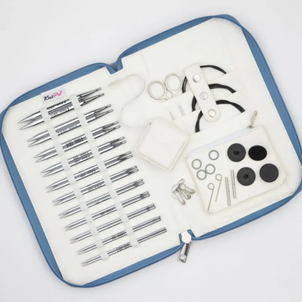 Набор съемных латунных спиц (королевский) Regal 13 см Nova KnitPro 10622 (арт. Набор съемных латунных спиц (королевский) Regal 13 см Nova KnitPro 10622)