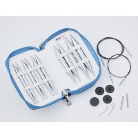 KnitPro Nova Metal Набор съемных латунных спиц (толстые) Chunky 13 см Nova KnitPro 10624 Набор съемных латунных спиц (толстые) Chunky 13 см Nova KnitPro 10624 