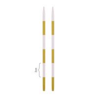 KnitPro Smartstix Спицы съемные алюминиевые Smartstix KnitPro для длины тросика 20-28 см, 3,50 мм, 42143 Спицы съемные алюминиевые Smartstix KnitPro для длины тросика 20-28 см, 3,50 мм, 42143 