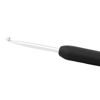 KnitPro Steel 30865 Крючок стальной для вязания с эргономичной черной ручкой, KnitPro, 1,50мм 30865 