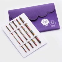 KnitPro Symfonie Набор деревянных односторонних крючков для вязания Symfonie KnitPro 20668 Набор деревянных односторонних крючков для вязания Symfonie KnitPro 20668 
