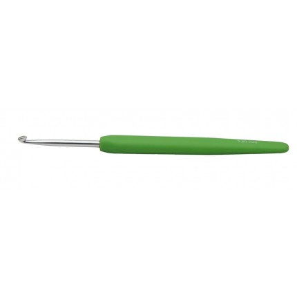 Крючок для вязания алюминиевый с эргономичной ручкой Waves KnitPro 3.50мм 30907 (арт. Крючок для вязания алюминиевый с эргономичной ручкой "Waves" KnitPro 3.50мм 30907)