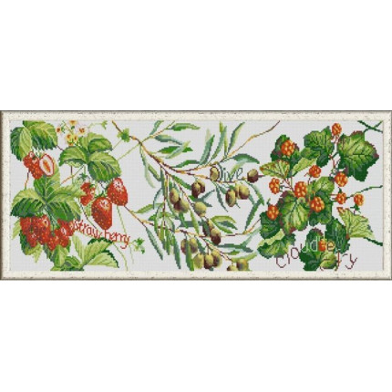 Схема для вышивания НИК 1266 Дары природы 1