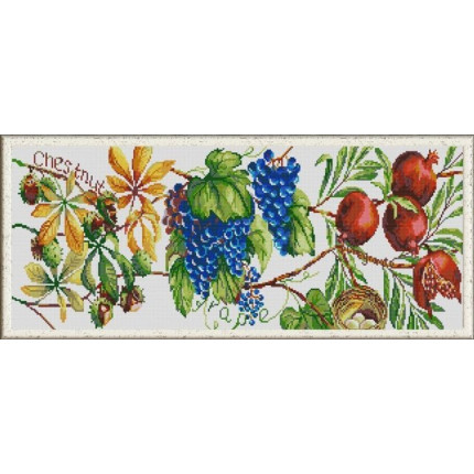 Схема для вышивания НИК 1267 Дары природы 2